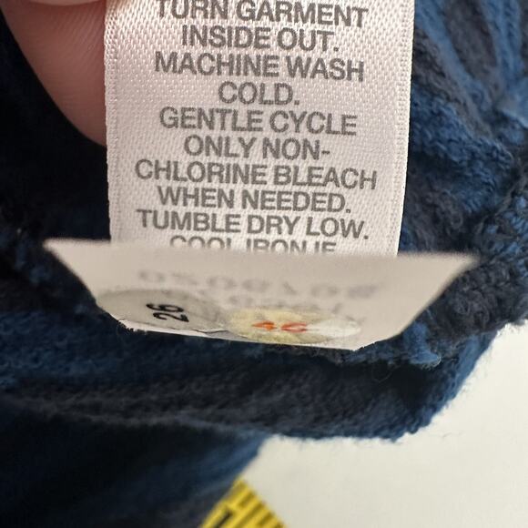 J Jill Sweater Womens XL Blue Striped Knit Boxy Buttons Casual Lagenlook Long - Picture 7 of 11